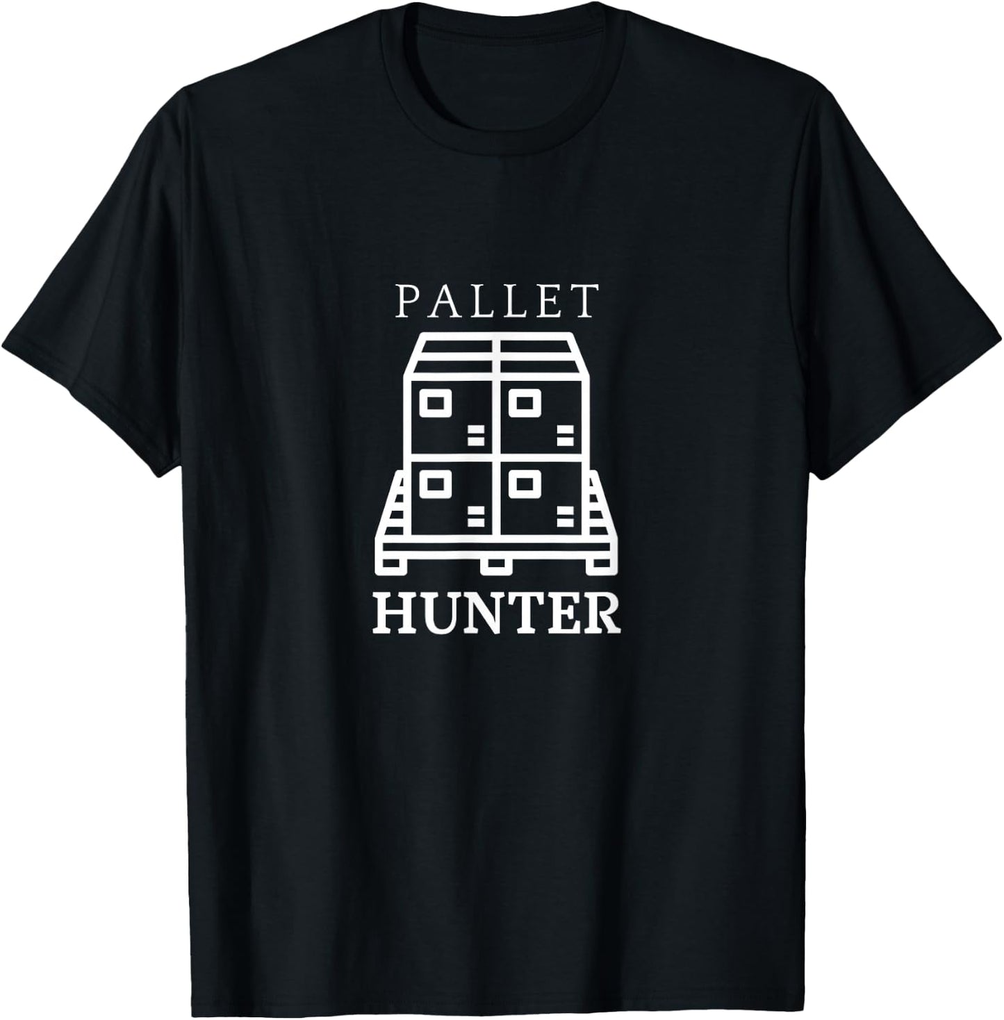 Liquidation Pallet Hunter - Pallet Reseller T-Shirt - T-Shirt | Black