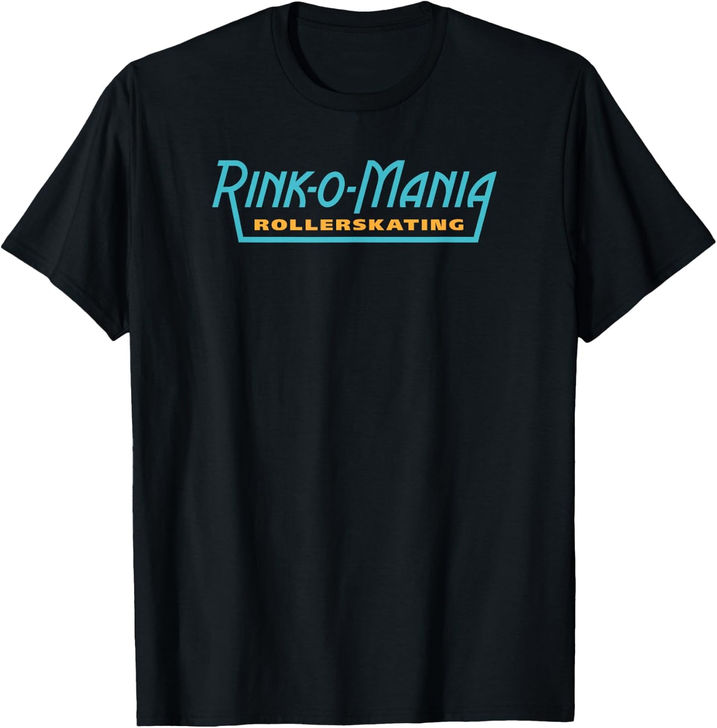 Stranger Things 4 Rink O Mania Roller Skating T-Shirt - T-Shirt | Black