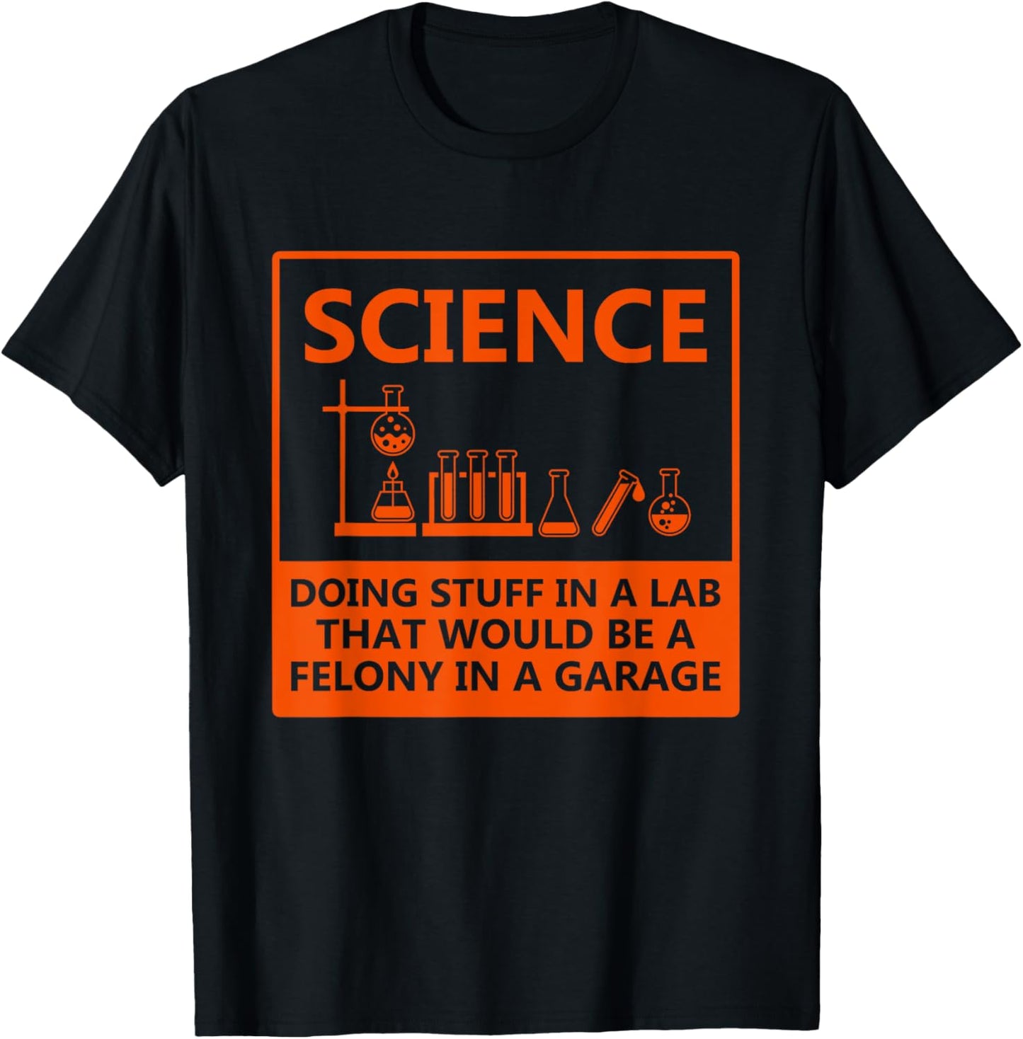 Funny Science Chemistry T Shirt for Nerds T-Shirt - T-Shirt | Black