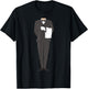 Butler Halloween Costume Outfit Funny T-Shirt - T-Shirt | Black