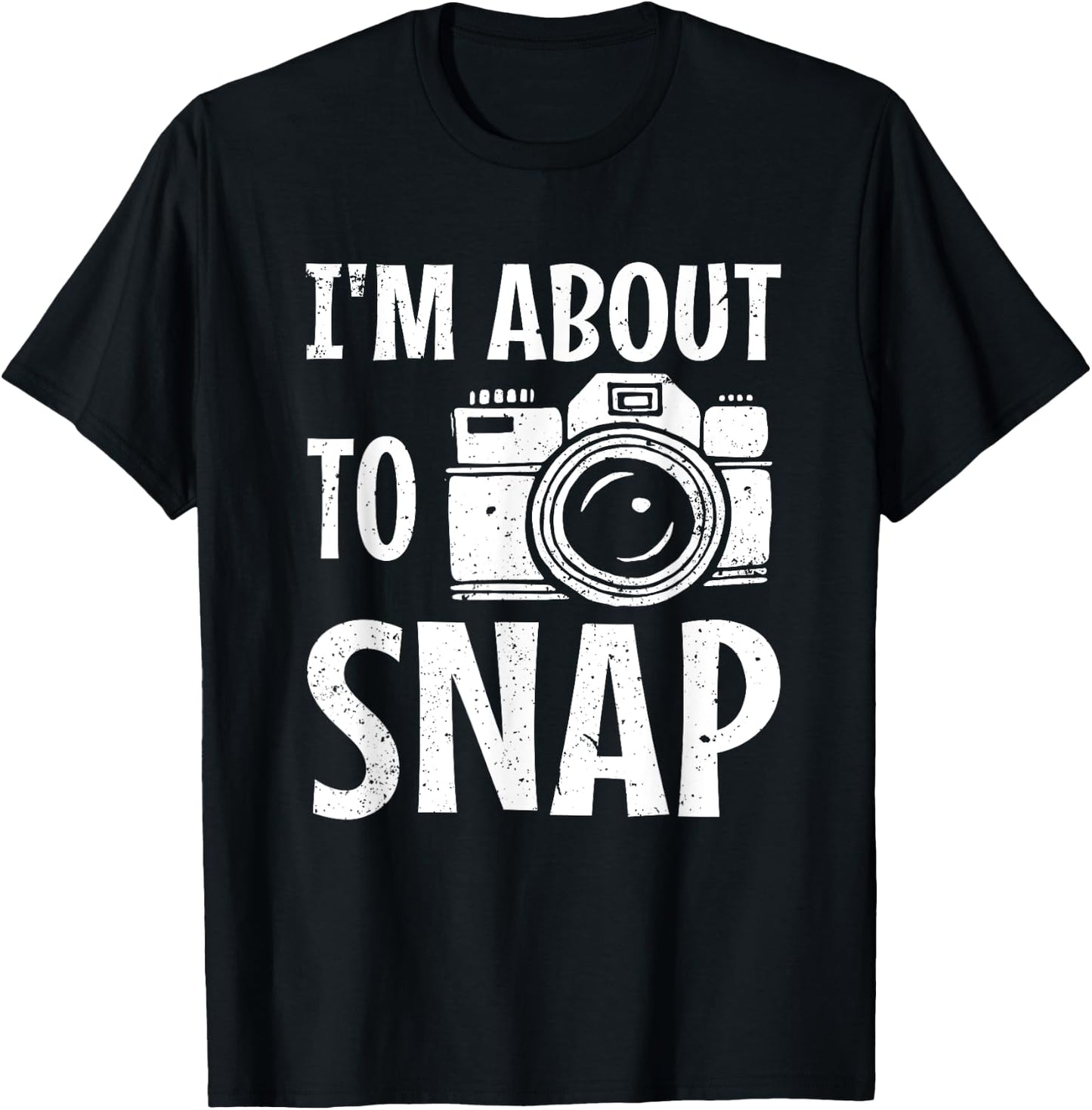 Funny Photography Women Photographer Camera Lover T-Shirt - T-Shirt | Black