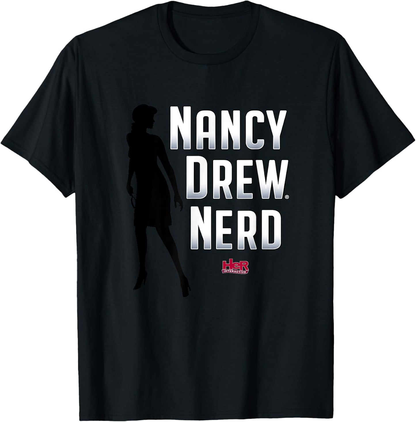 Nancy Drew: Nancy Drew Nerd T-Shirt - T-Shirt | Black