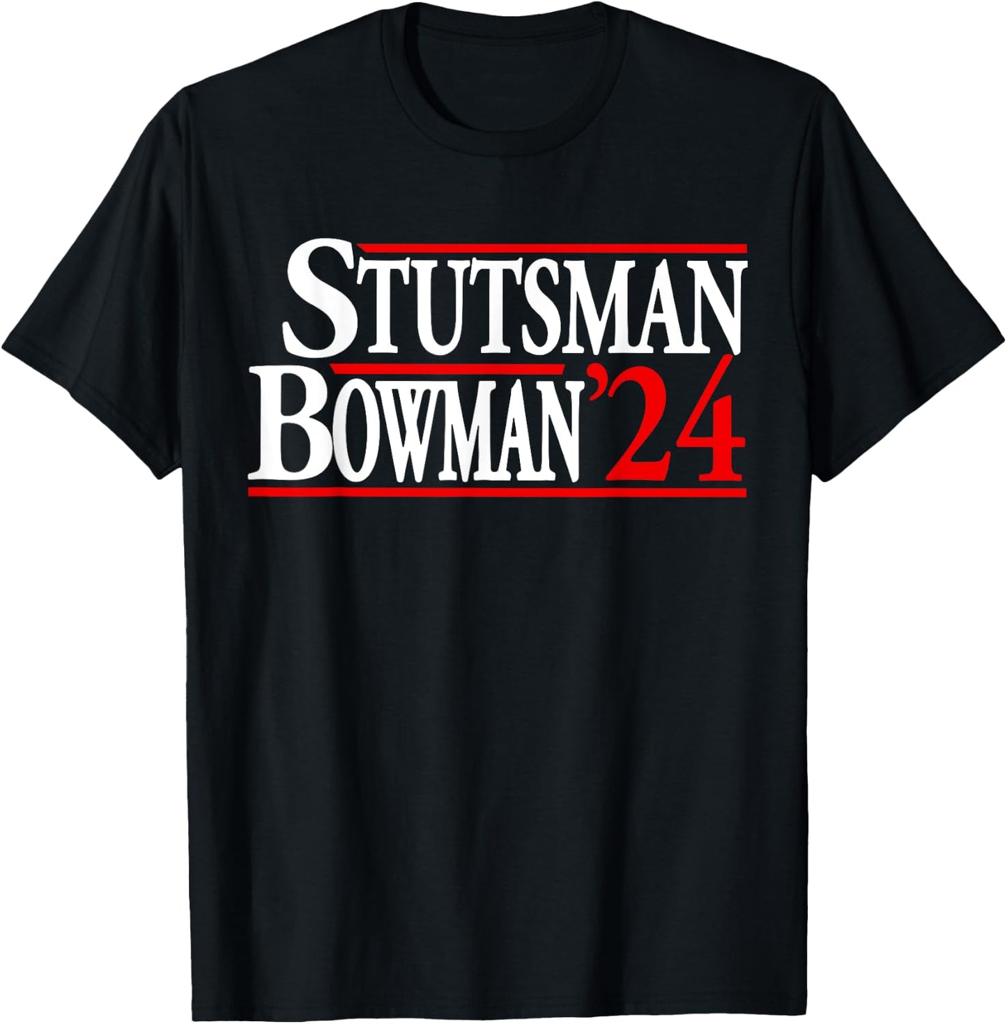 Stutsman Bowman '24 T-Shirt - T-Shirt | Black