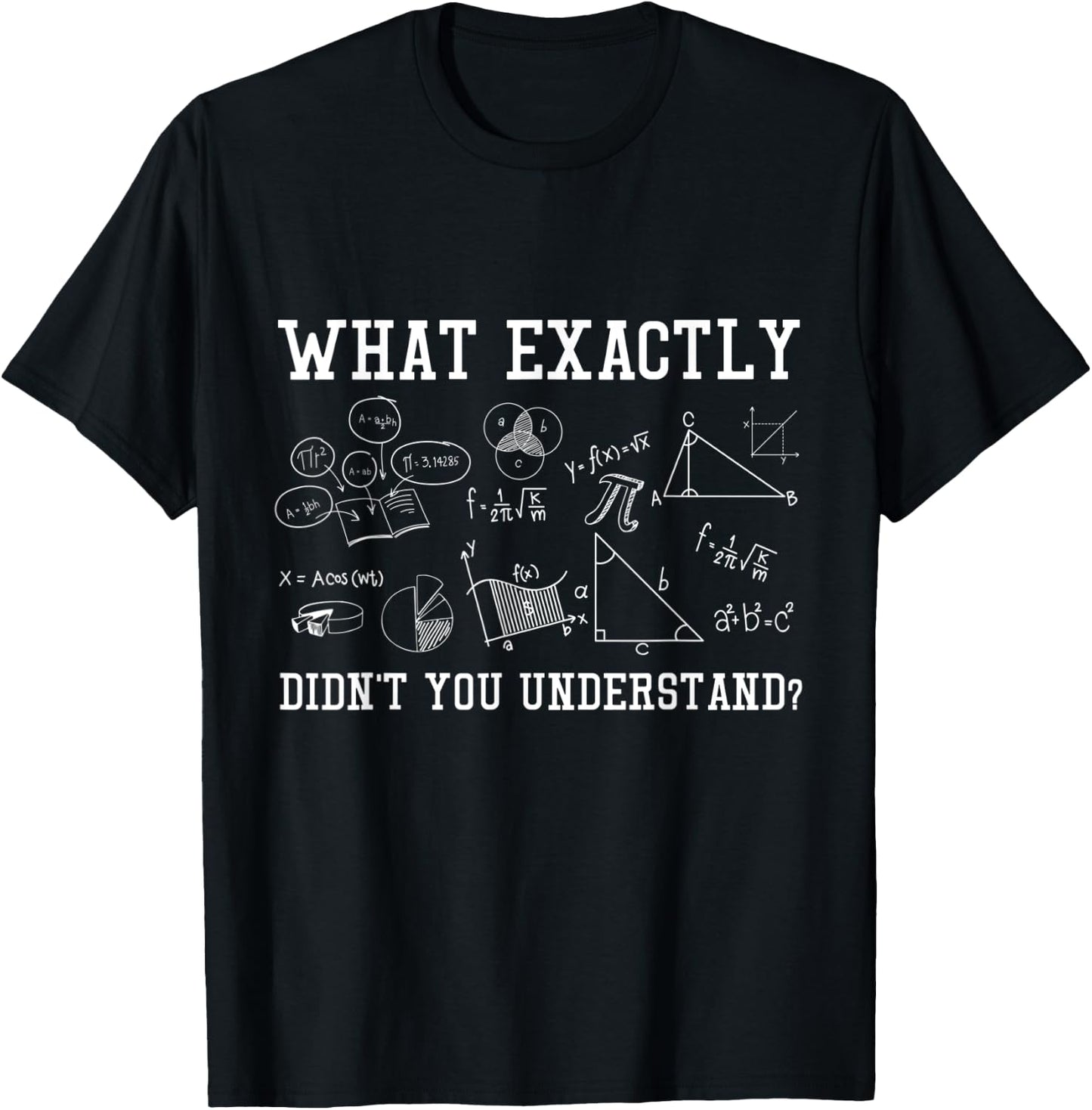 What Exactly Didn't You Understand T-Shirt - T-Shirt | Black