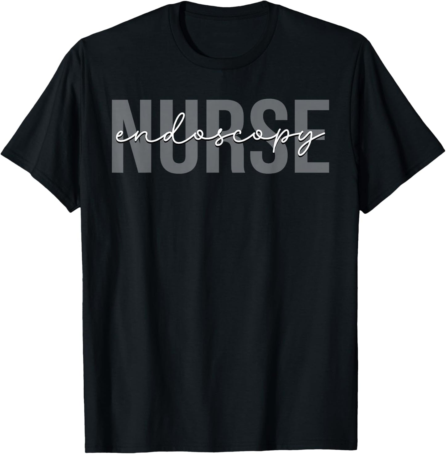Endoscopy Nurse Endoscopist Gastroenterology T-Shirt - T-Shirt | Black
