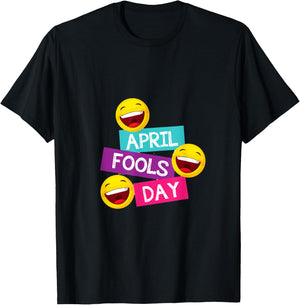 Funny April Fools Day T-Shirt - T-Shirt | Black