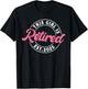 This Girl Is Retired Est. 2025 - Funny Retirement T-Shirt - T-Shirt | Black