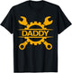 Mechanic Dad Handyman Daddy Mechanic T-Shirt - T-Shirt | Black
