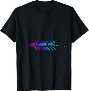 Rowing Rower Gift Clothes For Boys Youth Men Kids Teens T-Shirt - T-Shirt | Black