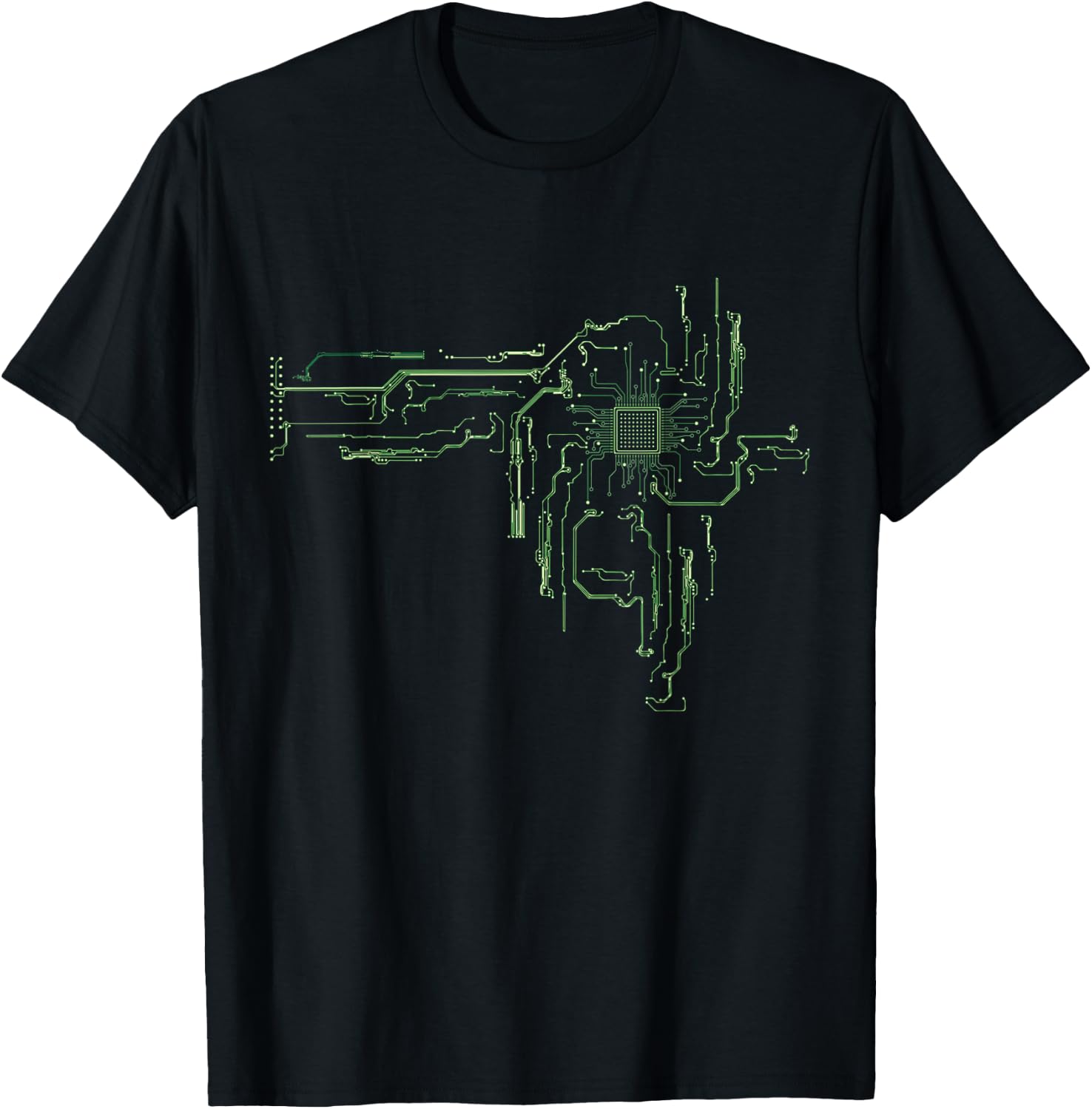 Computer Board Gift - Electrical Engineer Circuit Board T-Shirt - T-Shirt | Black