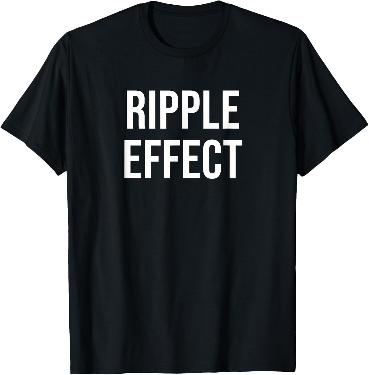Ripple Effect T-Shirt - T-Shirt | Black