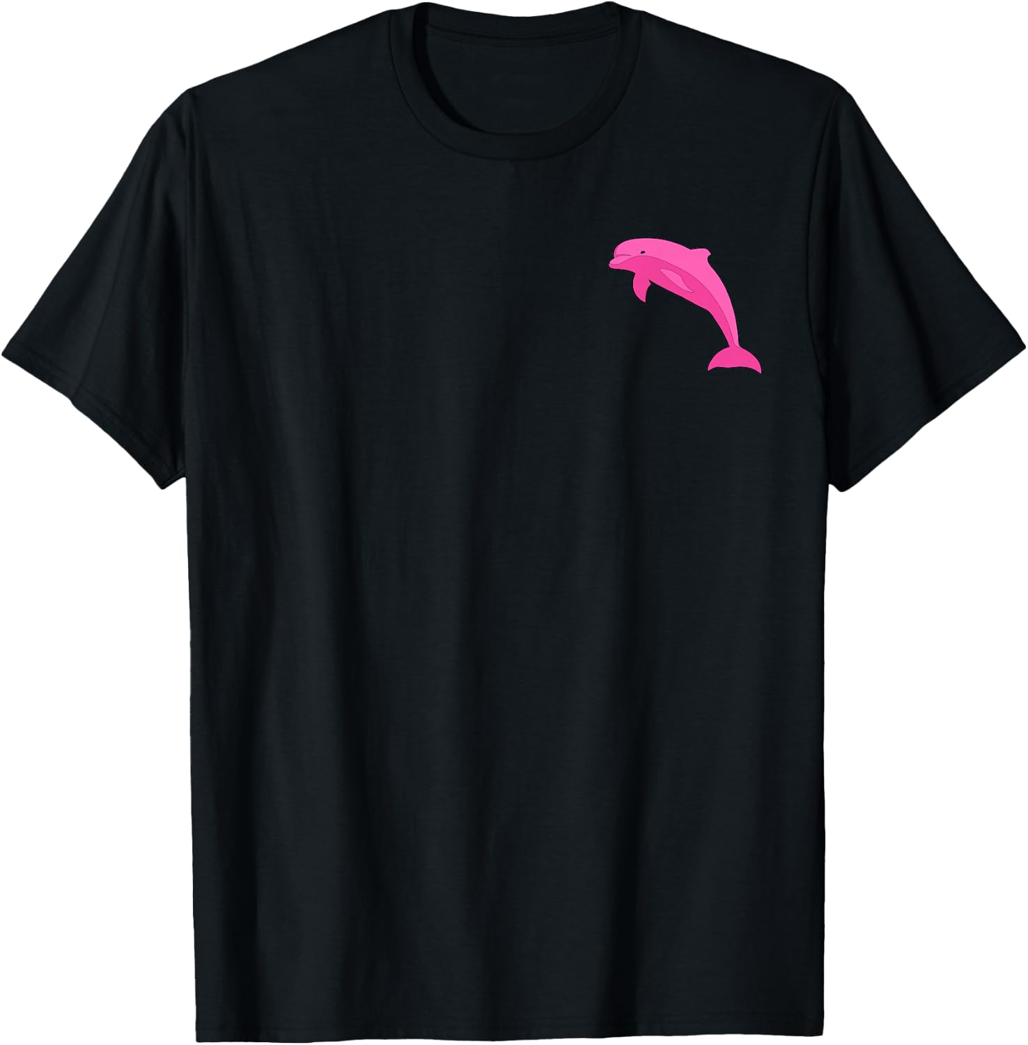 Pink Dolphin Logo Shirt T-Shirt - T-Shirt | Black