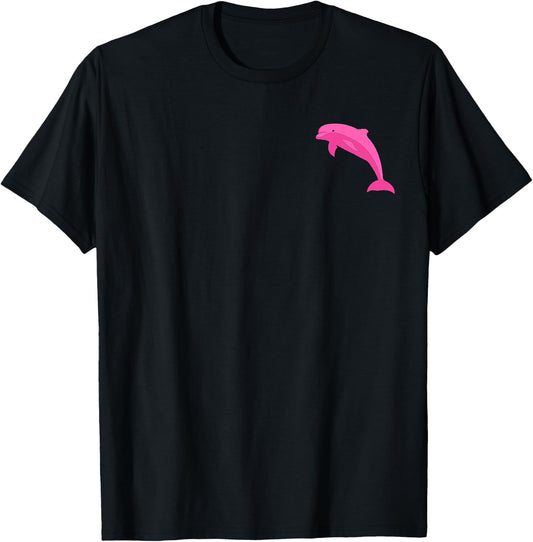 Pink Dolphin Logo Shirt T-Shirt - T-Shirt | Black