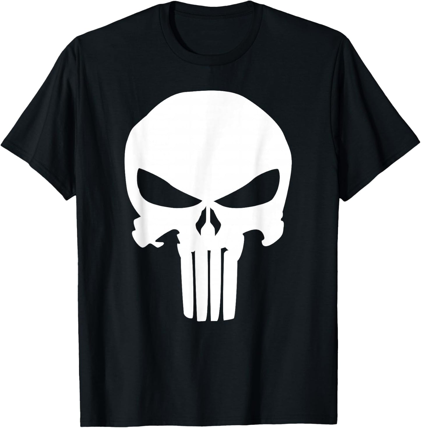 Marvel Comics Punisher Classic Skull Symbol T-Shirt - T-Shirt | Black