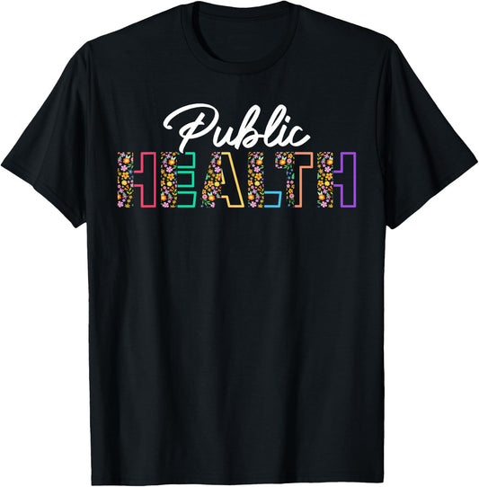 Cute Public Health T-Shirt - T-Shirt | Black