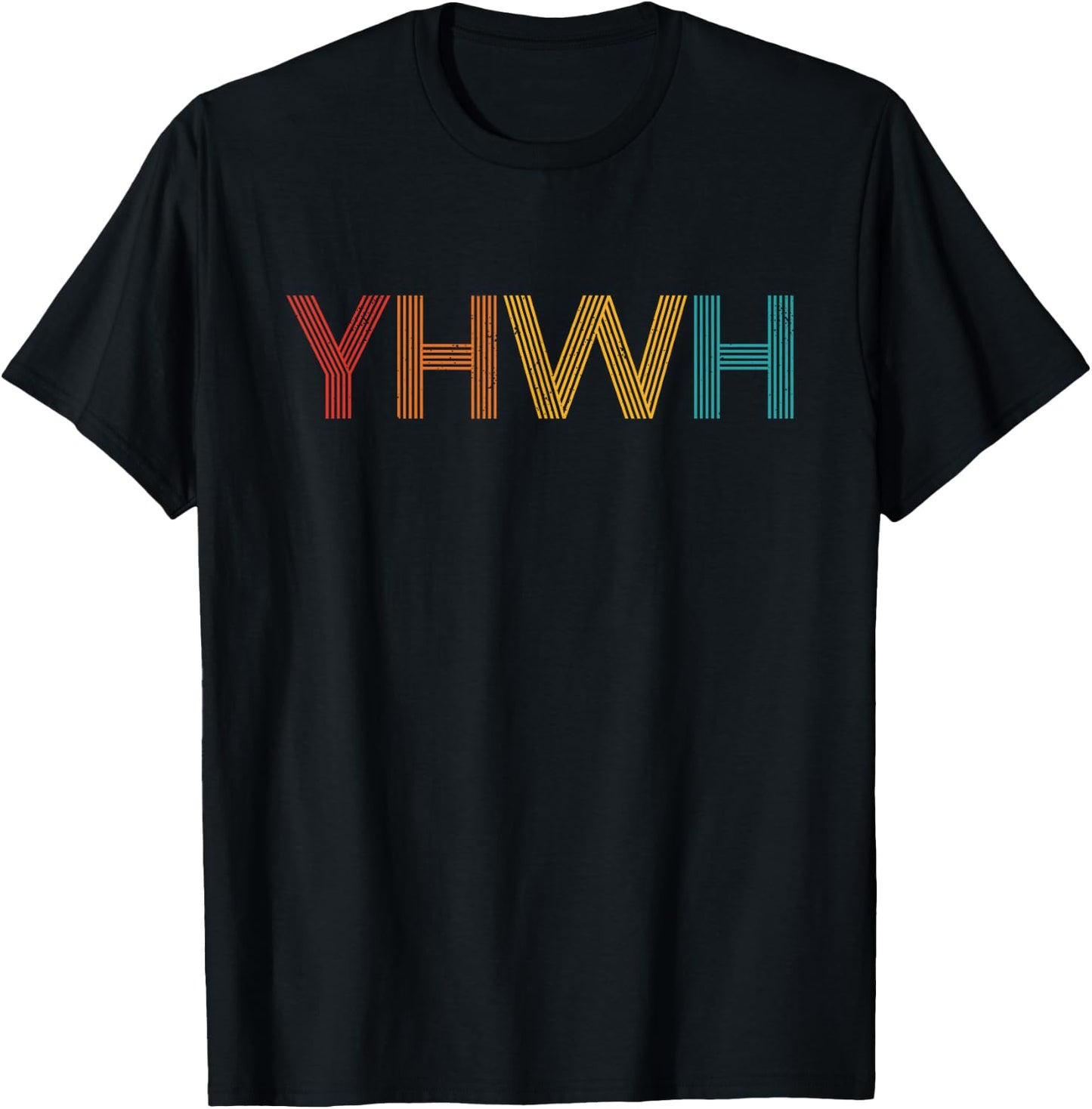YHWH God Yahweh T-Shirt - T-Shirt | Black