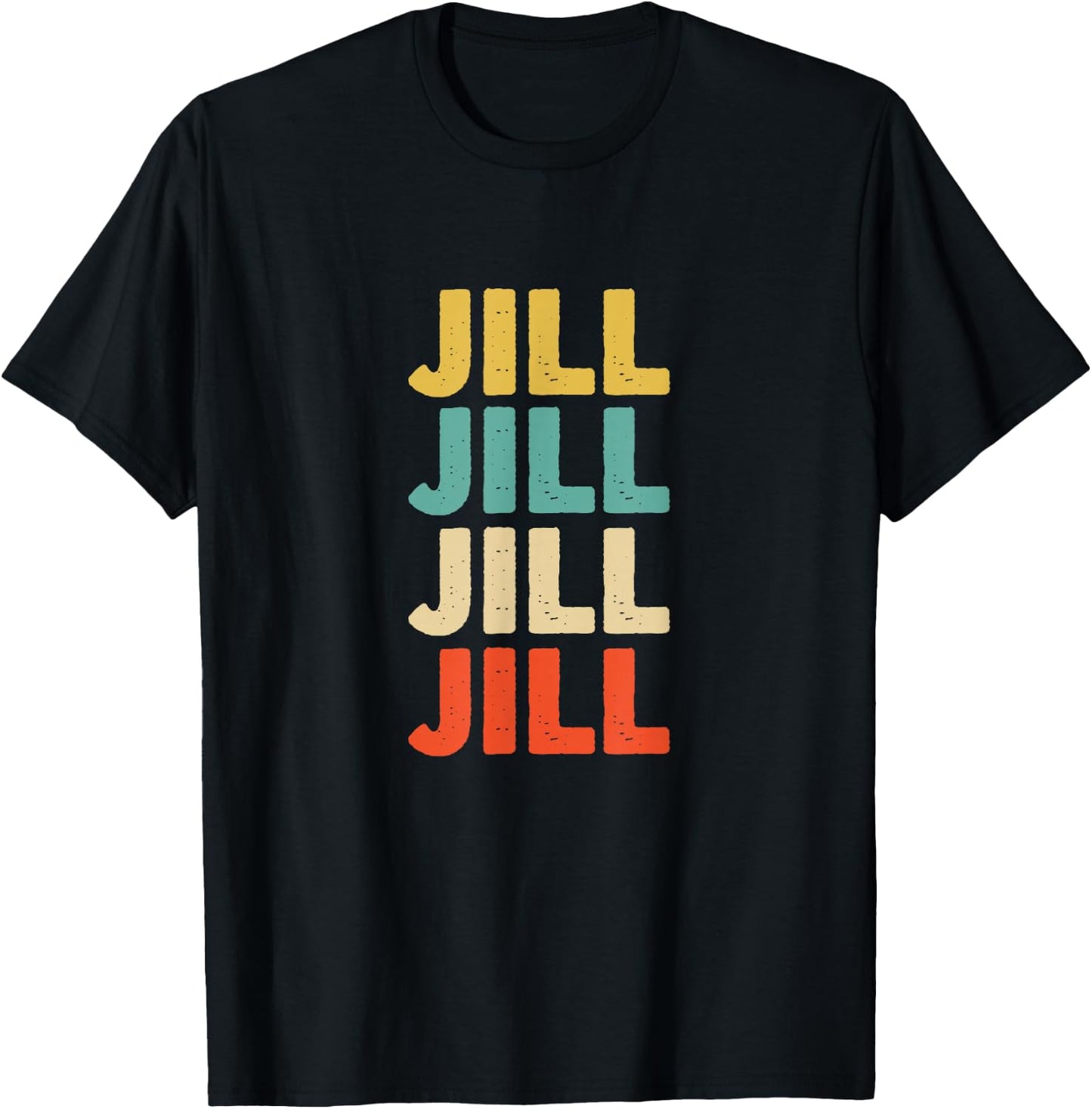 Jill Name T-Shirt - T-Shirt | Black