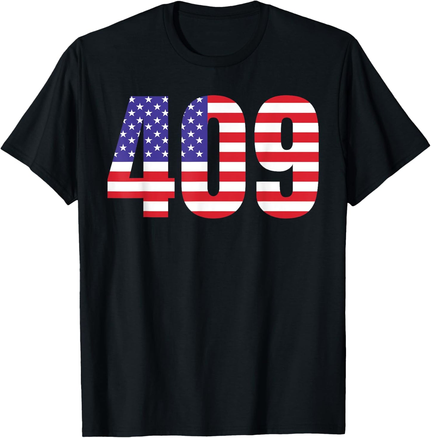 409 USA Shirt Women Men July 4th Patriotic American Flag Kid T-Shirt - T-Shirt | Black