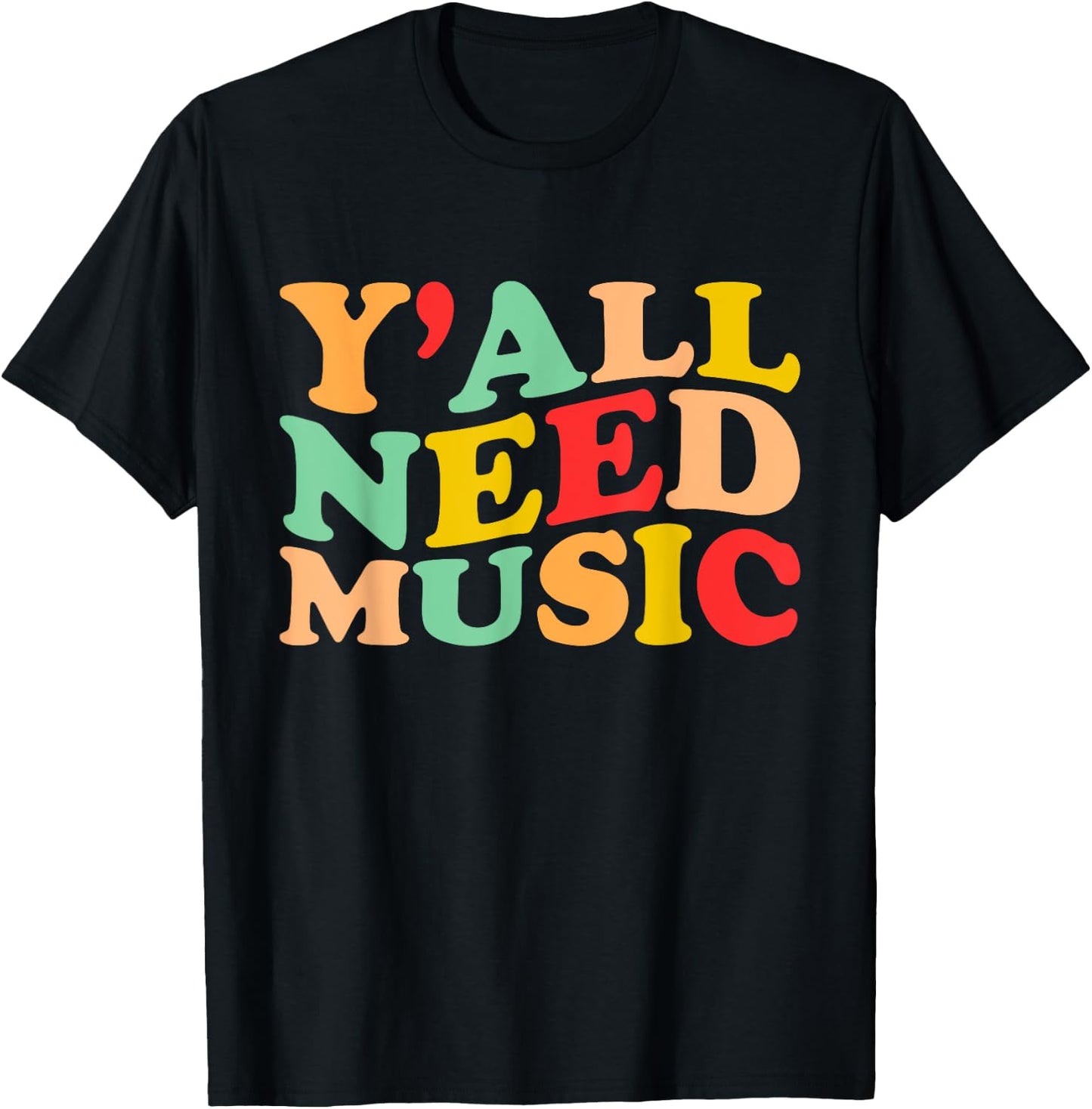 Music Teacher Music Lover Musical Instrument Musician T-Shirt - T-Shirt | Black
