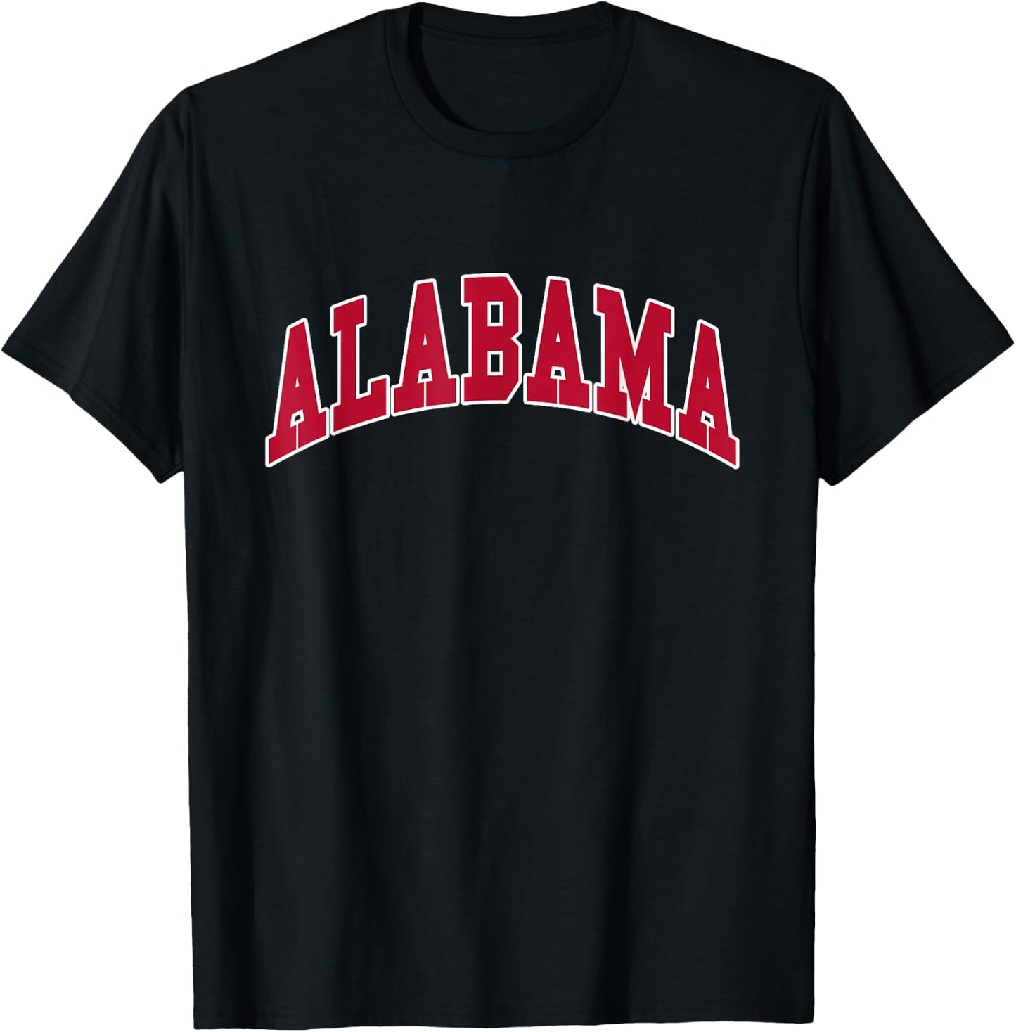 ALABAMA - Throwback Design - Classic T-Shirt - T-Shirt | Black