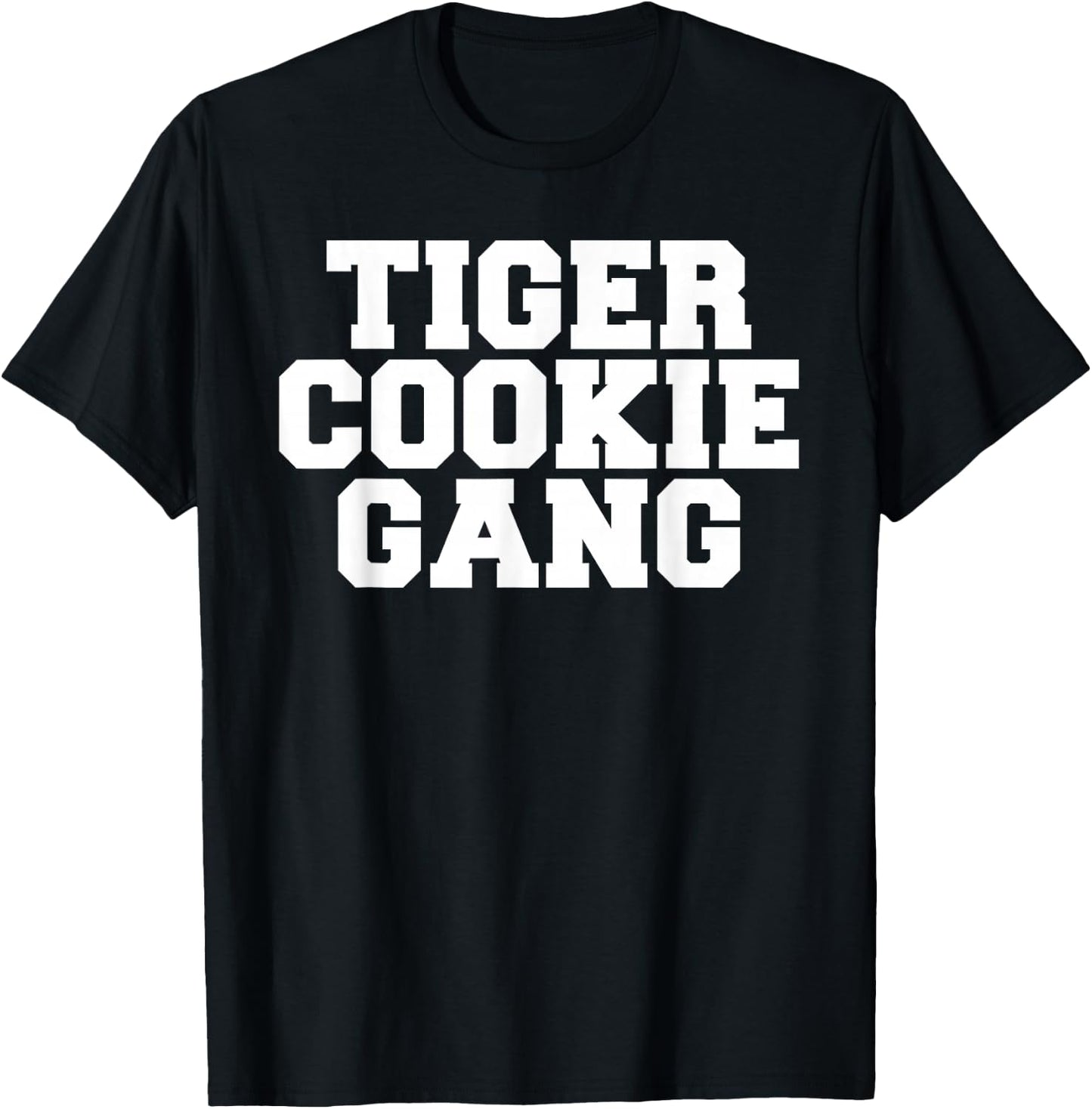 Tiger Cookie Gang Tahlequah Orange T-Shirt - T-Shirt | Black