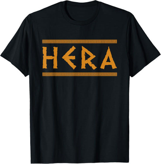 Hera Ancient Greek Goddess T-Shirt - T-Shirt | Black