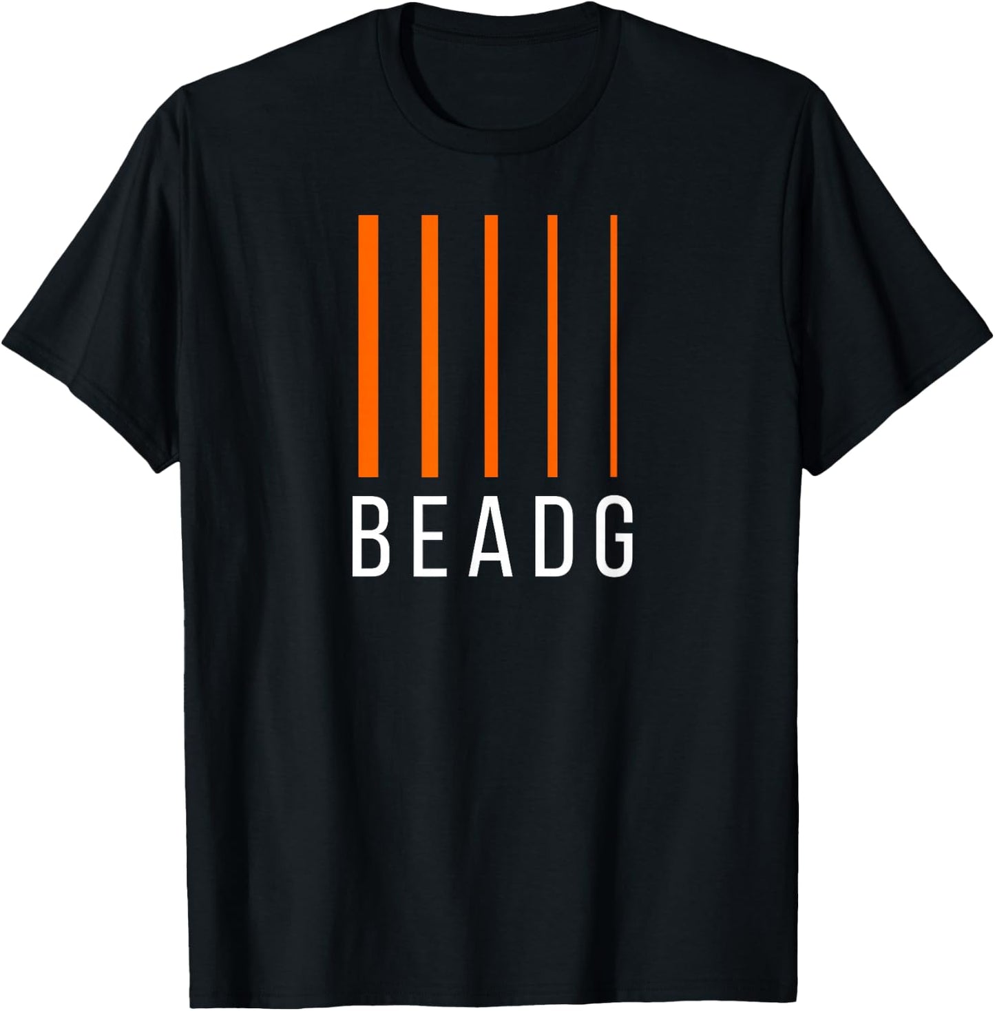 BEADG 5 String Bass Guitar - Bassist Bass Player T-Shirt - T-Shirt | Black