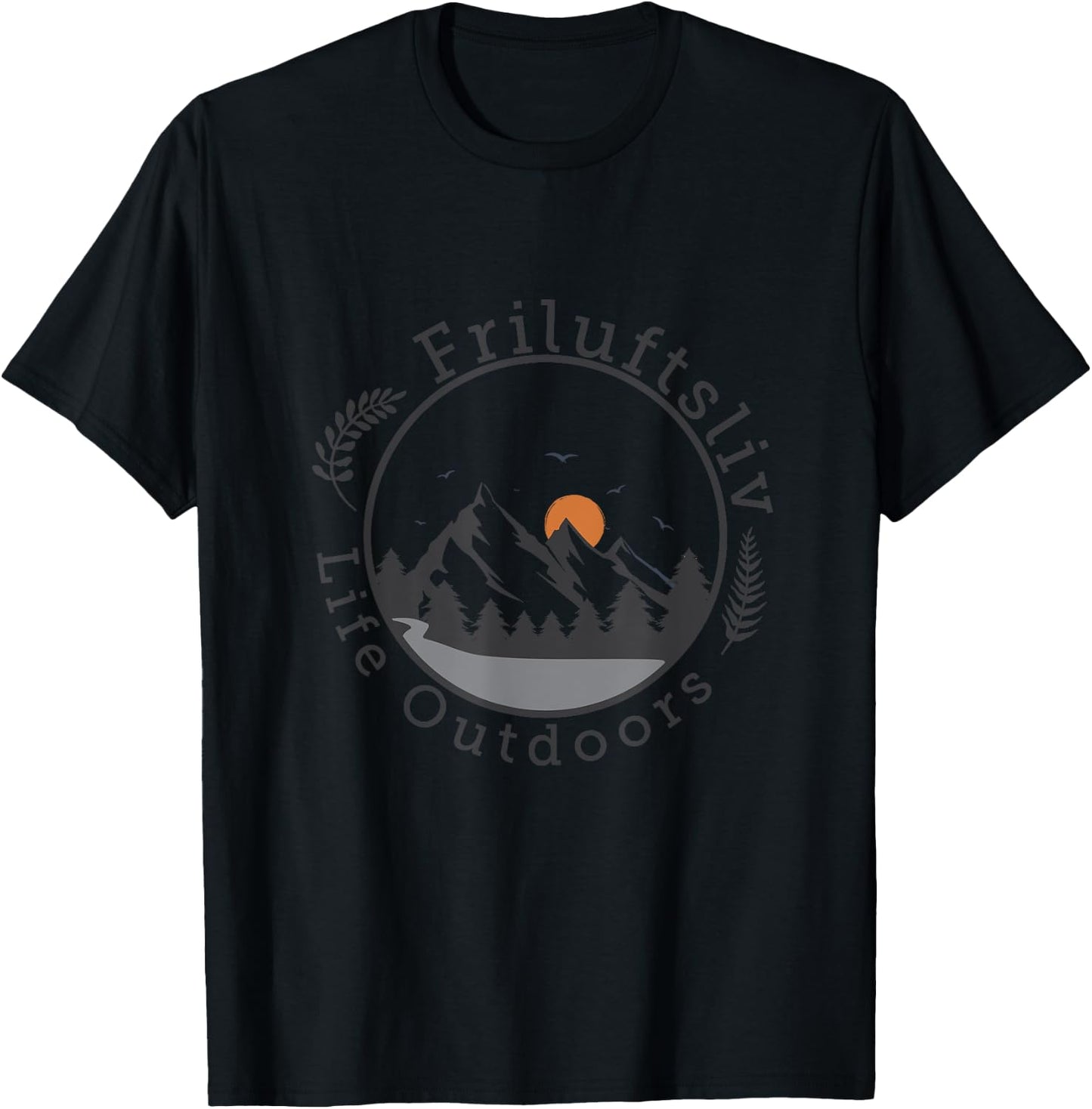 Fresh air sliv - outdoor life T-Shirt - T-Shirt | Black