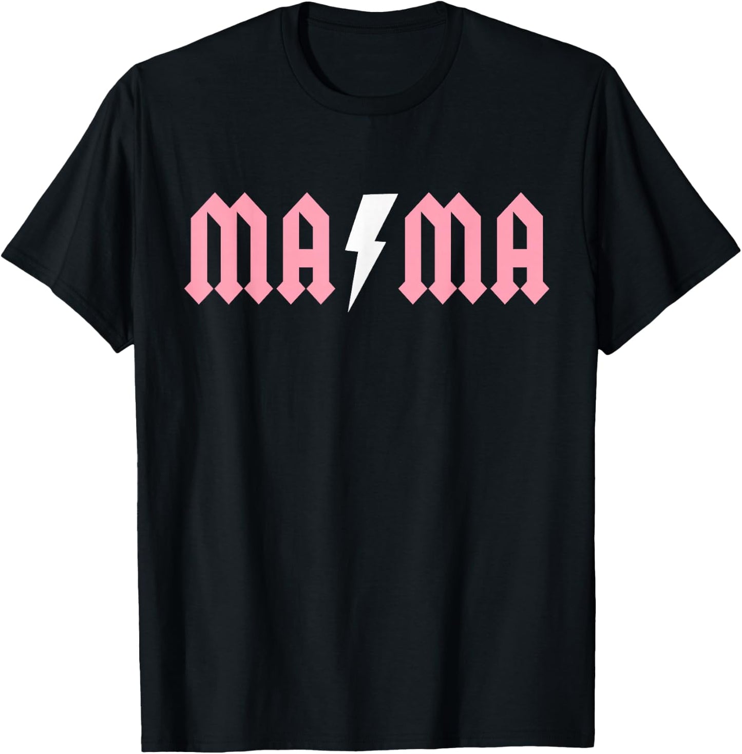 Rock n Roll Mama Birthday Rock Star Matching Family T-Shirt - T-Shirt | Black