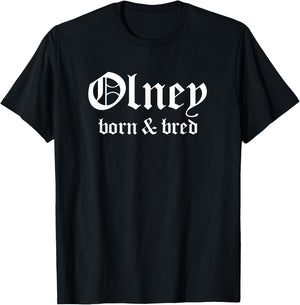Olney Philly Neighborhood Born & Bred Philadelphia T-Shirt - T-Shirt | Black