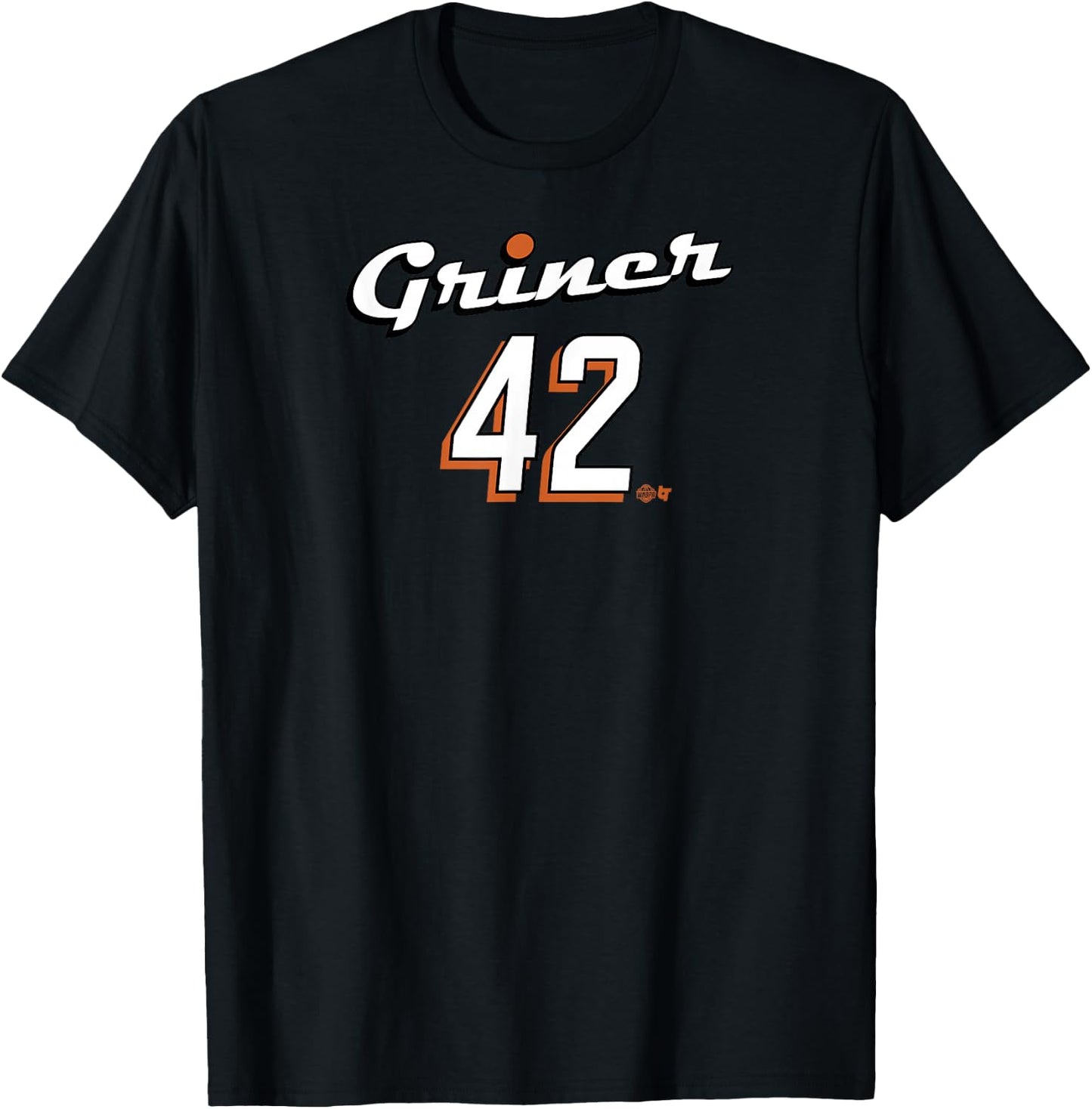 Brittney Griner: PHX 42 - Phoenix Basketball T-Shirt - T-Shirt | Black