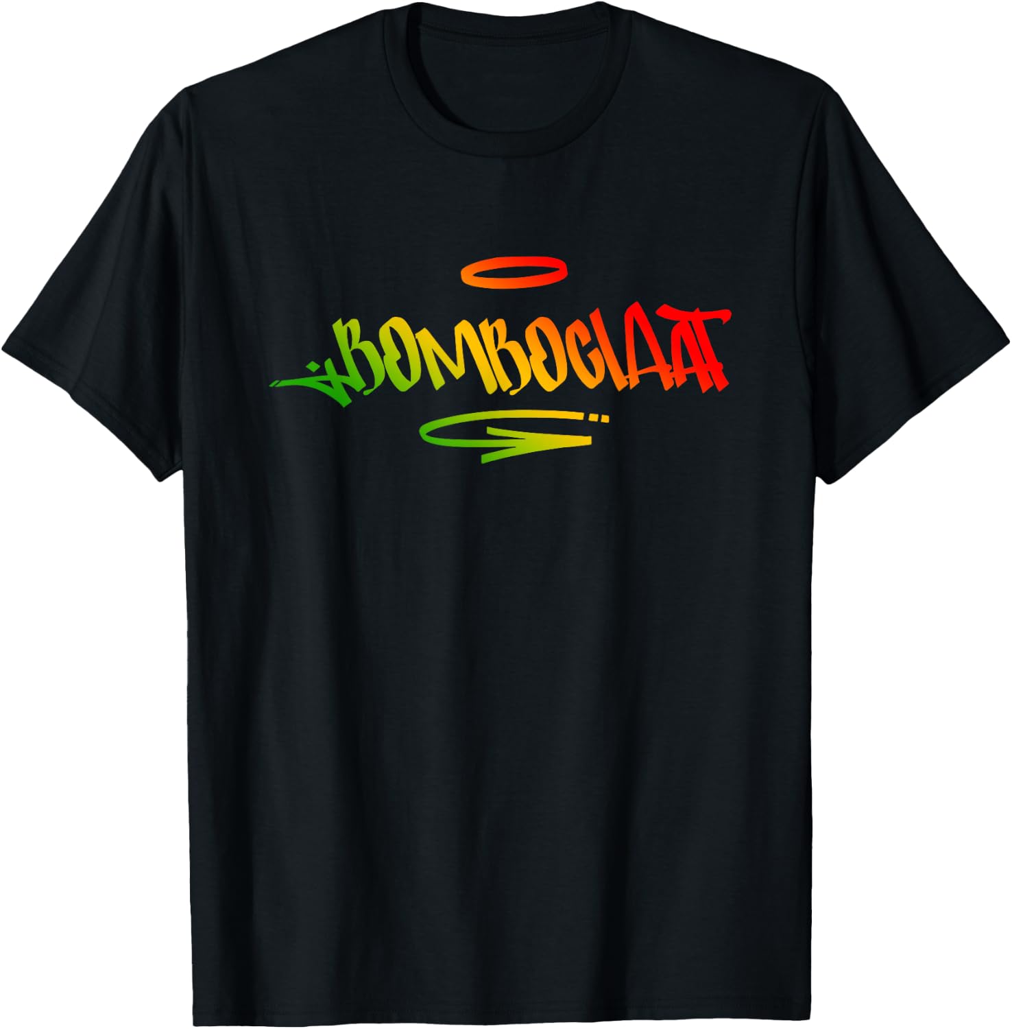 Bomboclaat Jamaican Street Slang Expression T-Shirt - T-Shirt | Black