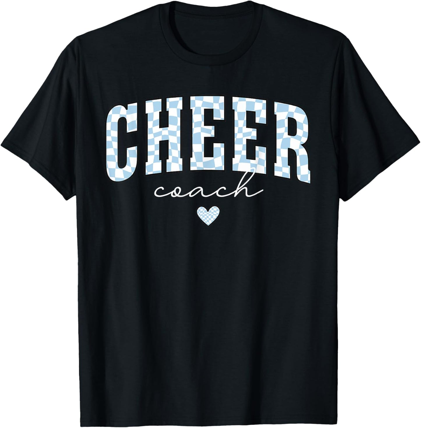 Cheer Coach Life Competition Season Cheerleader Team Trendy T-Shirt - T-Shirt | Black