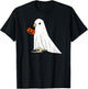Parrot Ghost Pumpkin Funny Birds Lover Halloween Costume T-Shirt - T-Shirt | Black