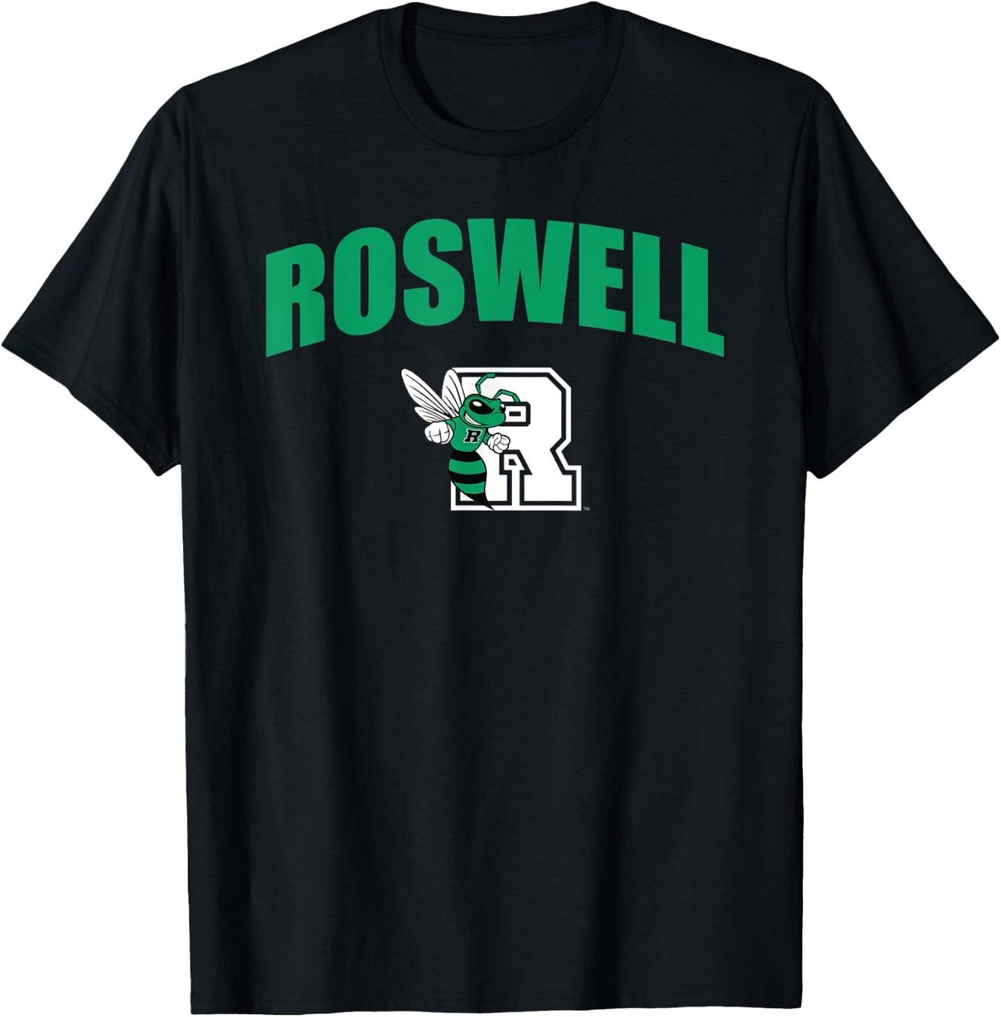 Roswell High School Hornets T-Shirt - T-Shirt | Black