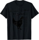 funny chicken Quote At some of these we Balked balk Cool T-Shirt - T-Shirt | Black