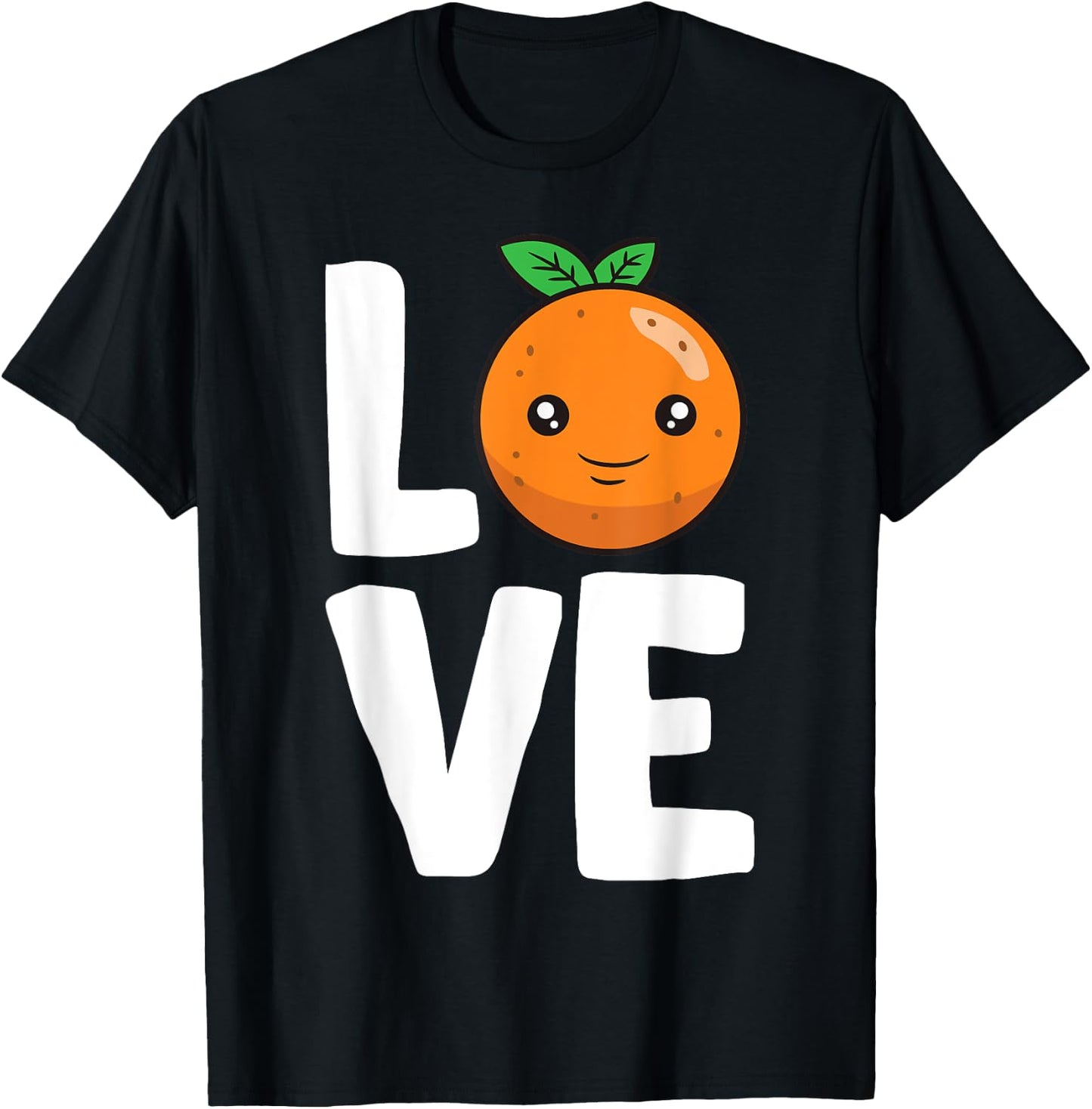 I Love Oranges Fruit Orange Lover T-Shirt - T-Shirt | Black