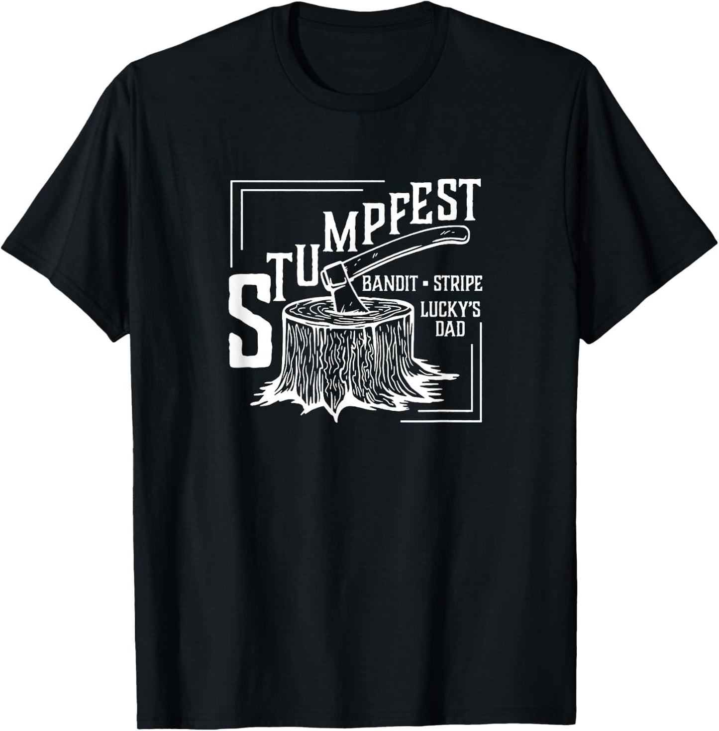 Stumpfest uprroting nail salons Funny Dad Mom T-Shirt - T-Shirt | Black