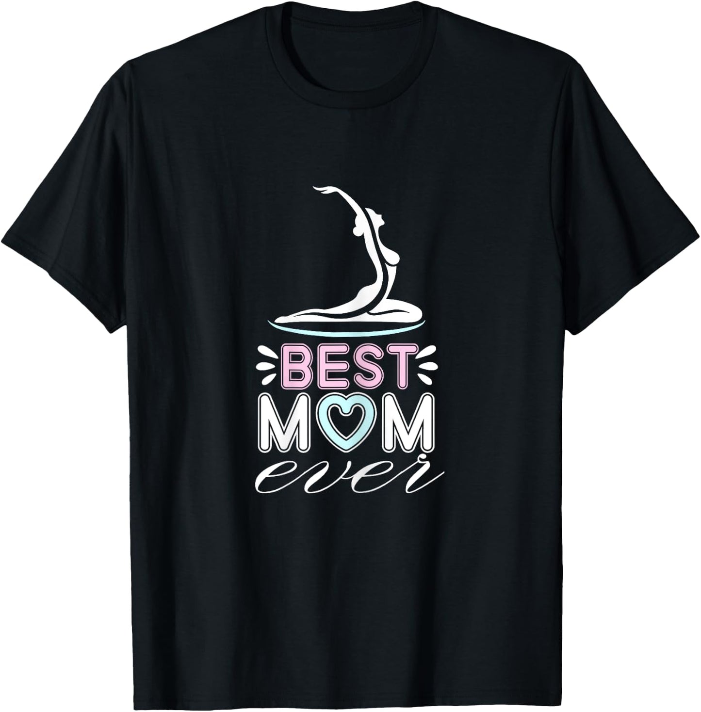 Delightful Yoga Mothers Quote T-Shirt - T-Shirt | Black