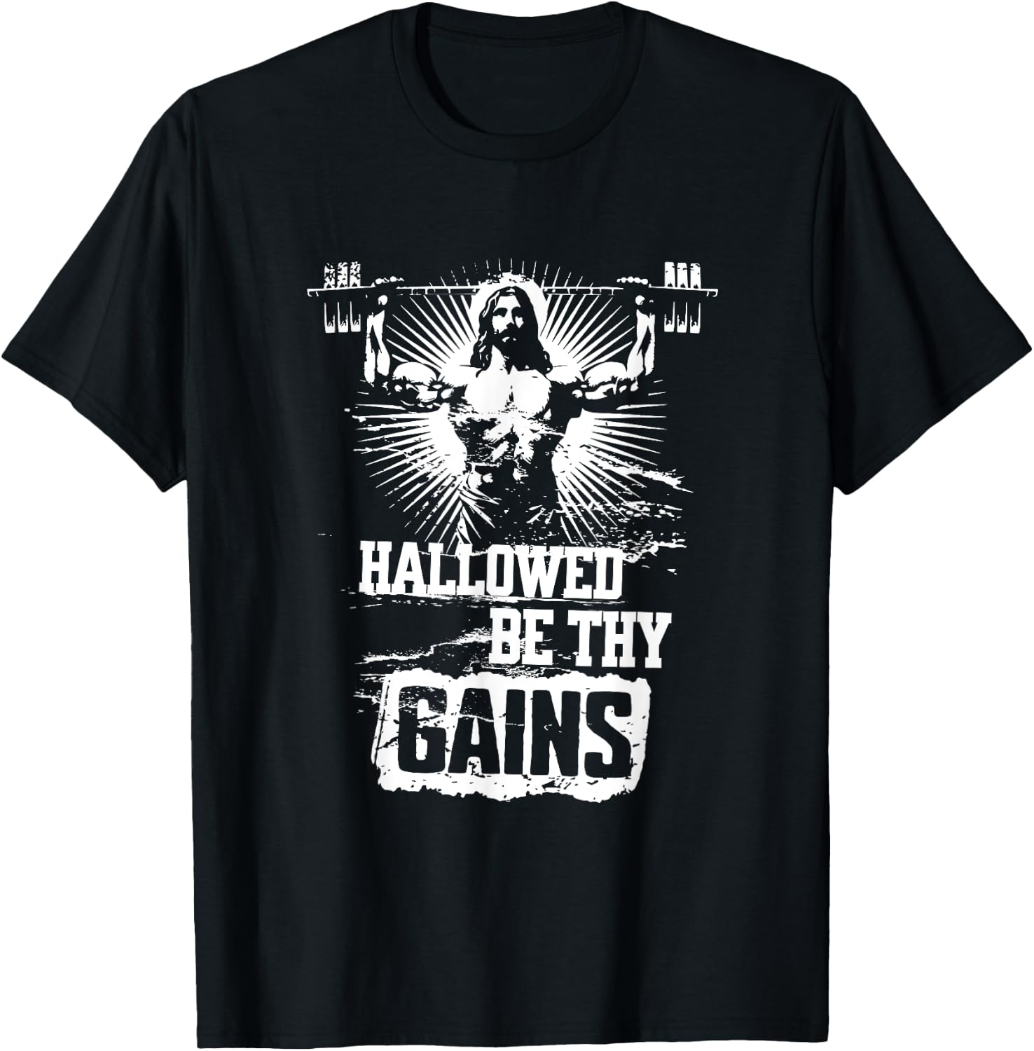 Hallowed be thy gains T-Shirt - T-Shirt | Black