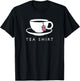 I Love English Tea UK Flag T-Shirt - T-Shirt | Black