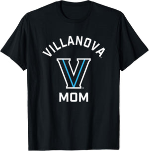 Campus Lab Villanova University Wildcats Arched Mom T-Shirt - T-Shirt | Black
