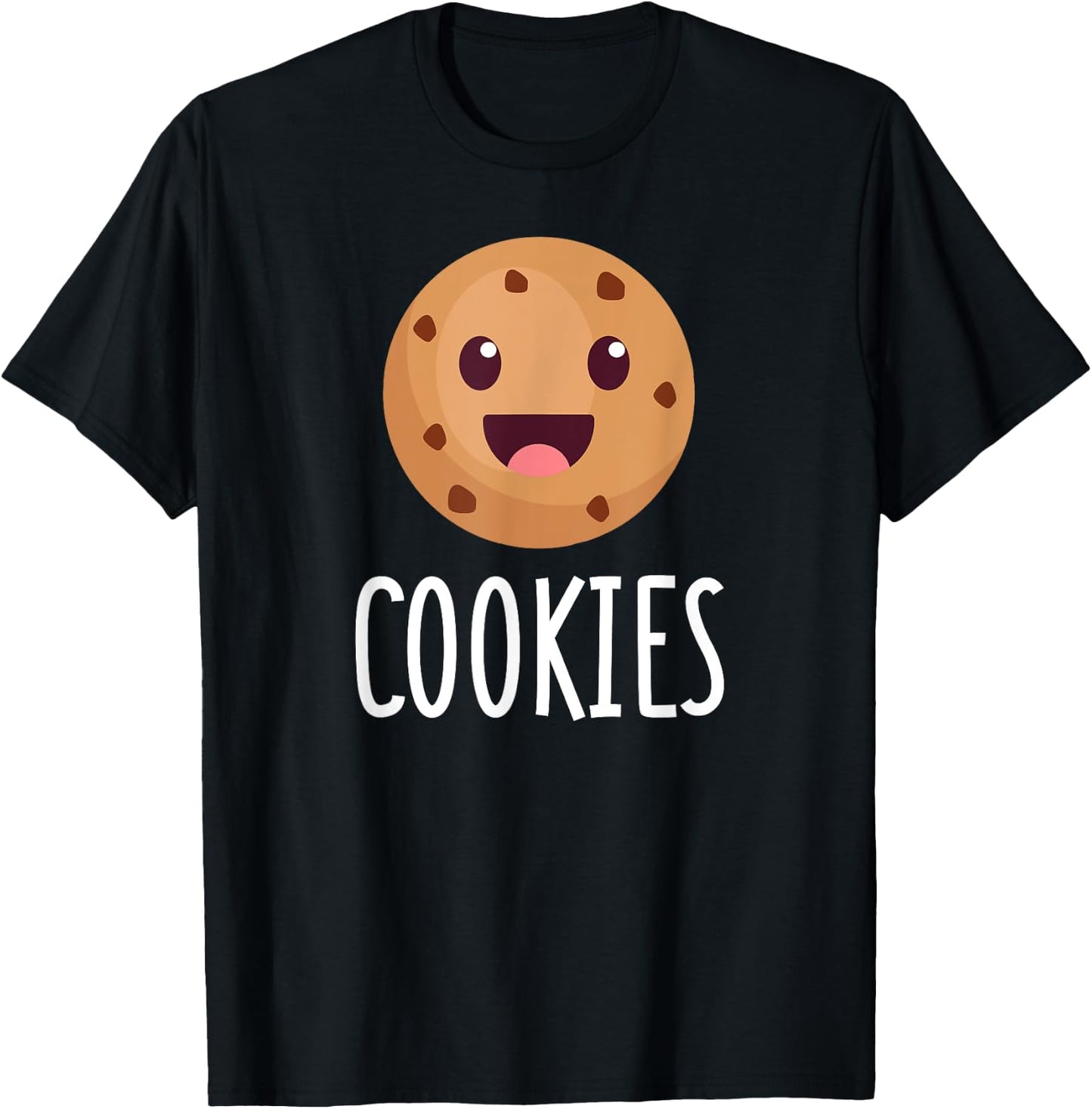 Milk & Cookies Matching Couple Halloween Best Friends T-Shirt - T-Shirt | Black