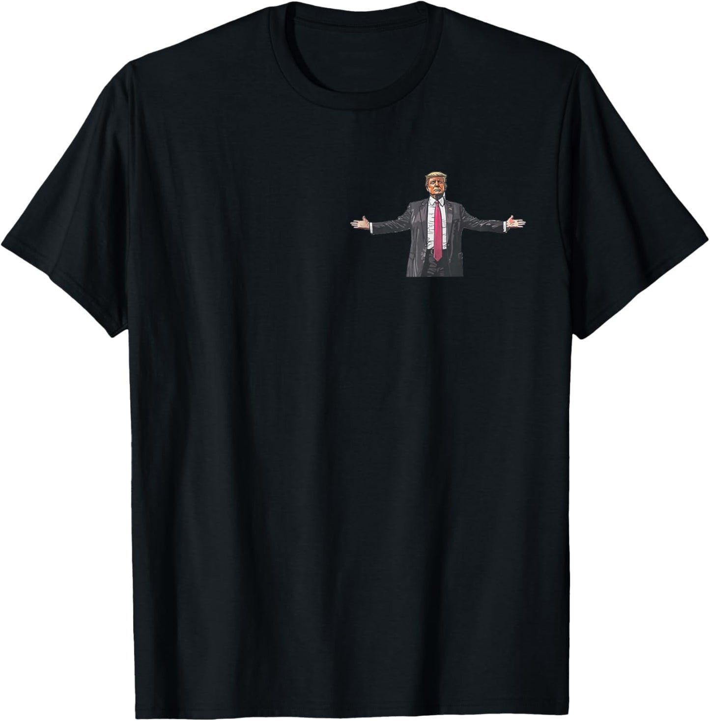 Trump Daddys Home White House 2024 2 Side T-Shirt - T-Shirt | Black