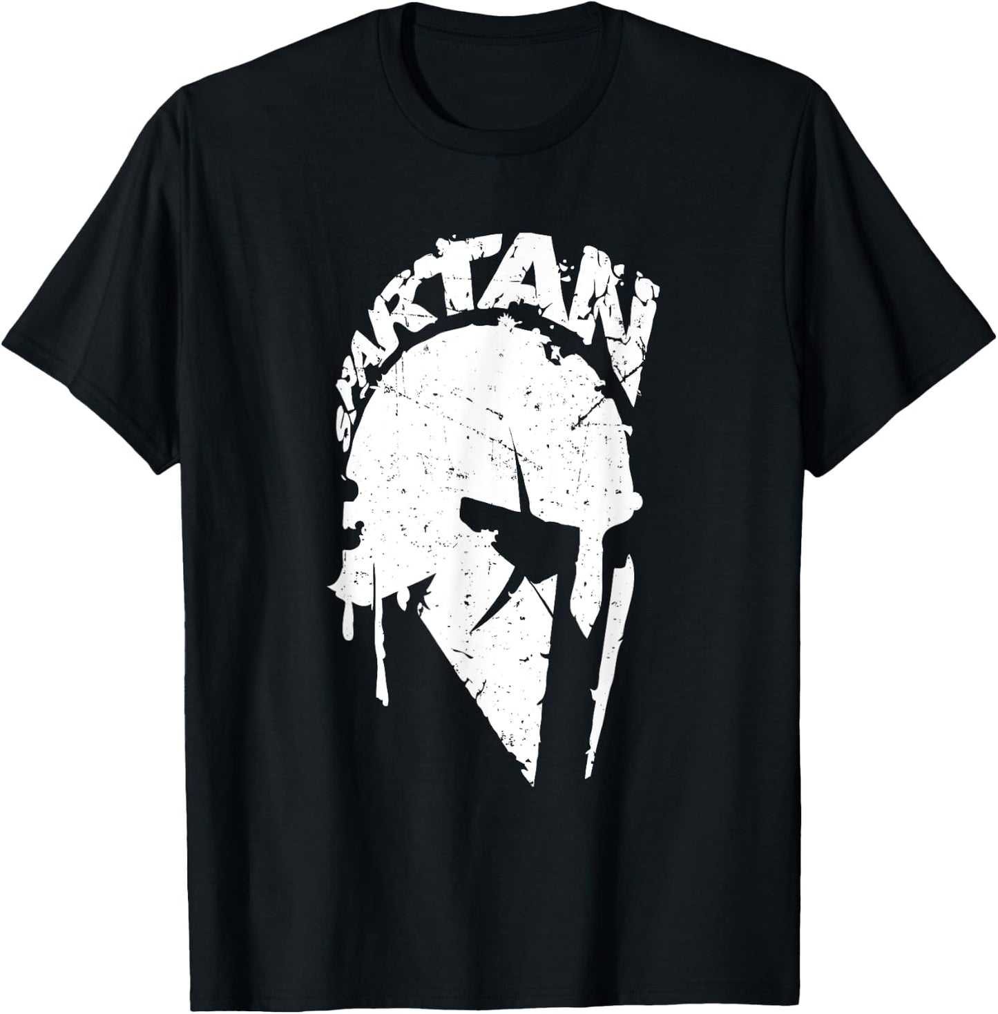 Spartan Warrior Soldier Gym Bodybuilding Sport Design T-Shirt - T-Shirt | Black