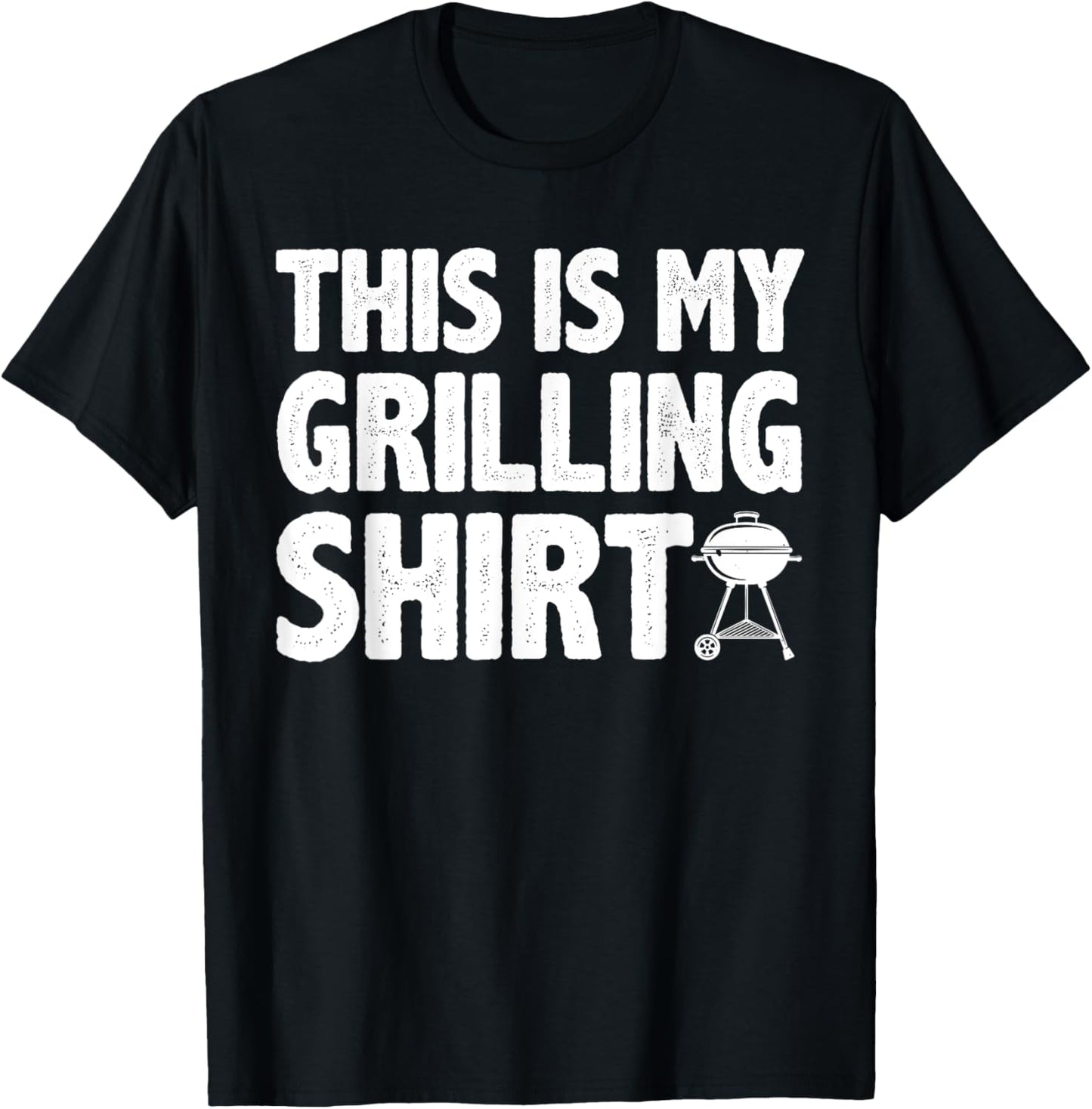 Funny Grilling Art Women Barbecue Meat Smoking BBQ T-Shirt - T-Shirt | Black