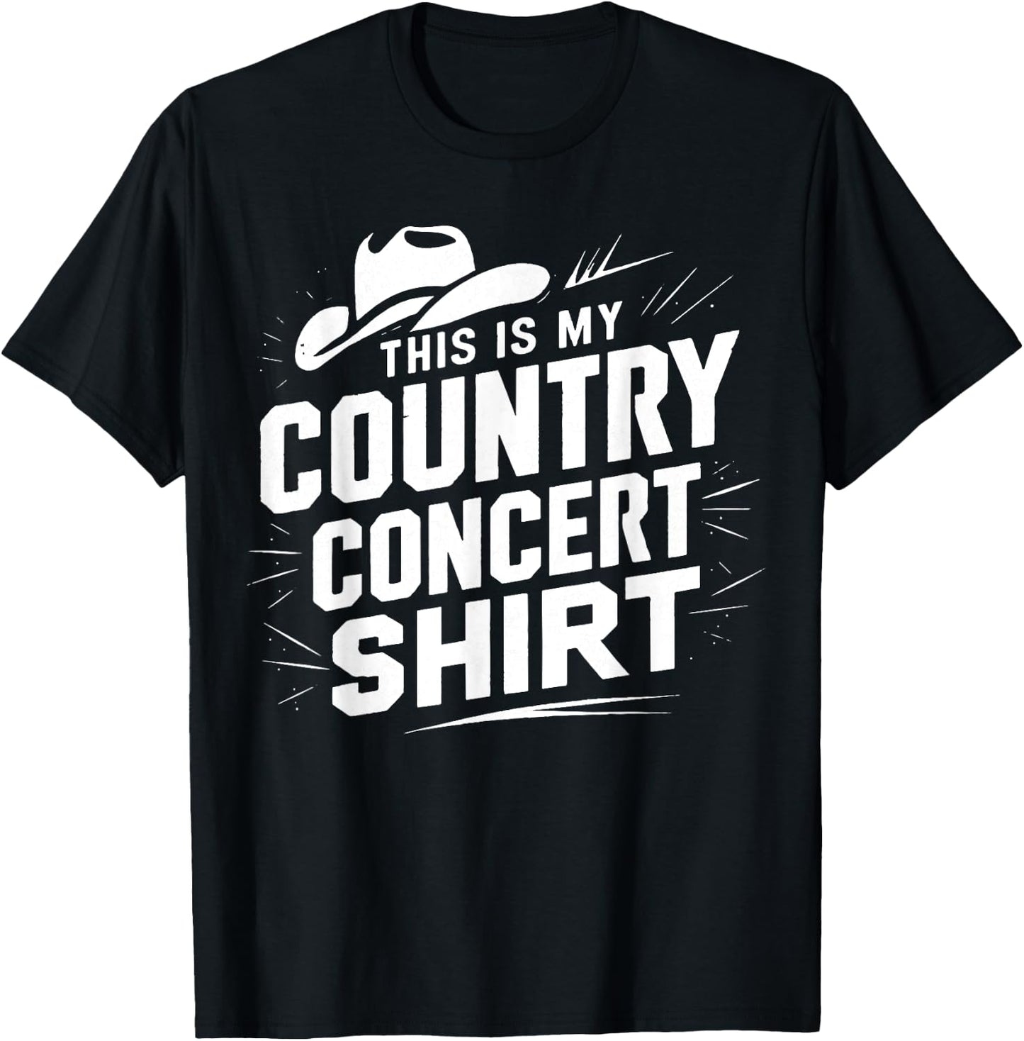 This Is My Country Concert T-Shirt - T-Shirt | Black