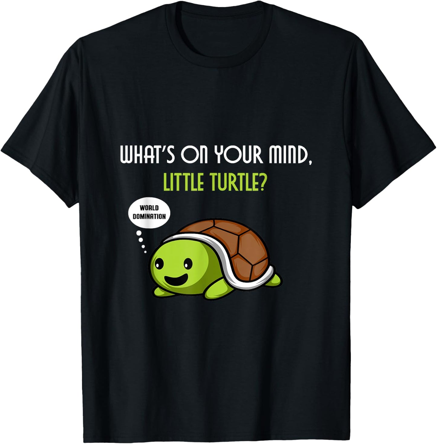 World Turtle Domination Turtle Owner T-Shirt - T-Shirt | Black