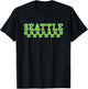 SEATTLE - Throwback Design - Classic T-Shirt - T-Shirt | Black