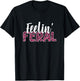 Leopard Feelin Feral For Toddler And Feral Child Flower Girl T-Shirt - T-Shirt | Black